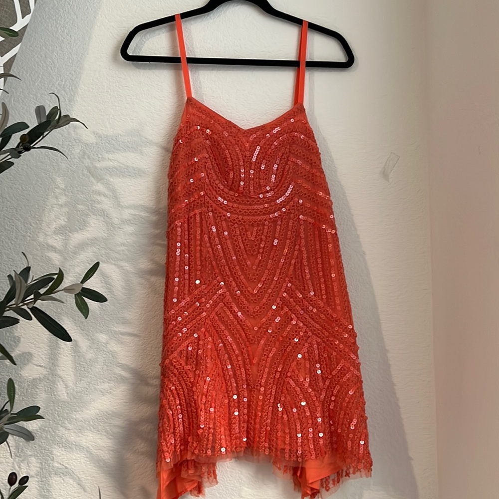 Free People sequined mini dress